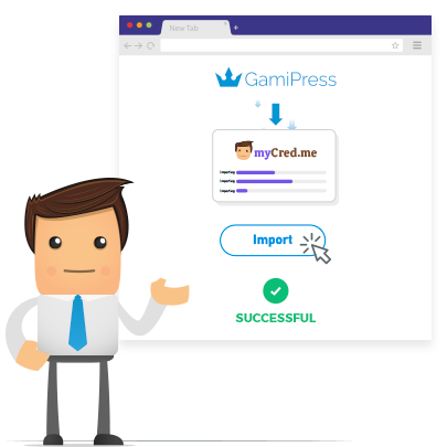 myCred GamiPress Importer