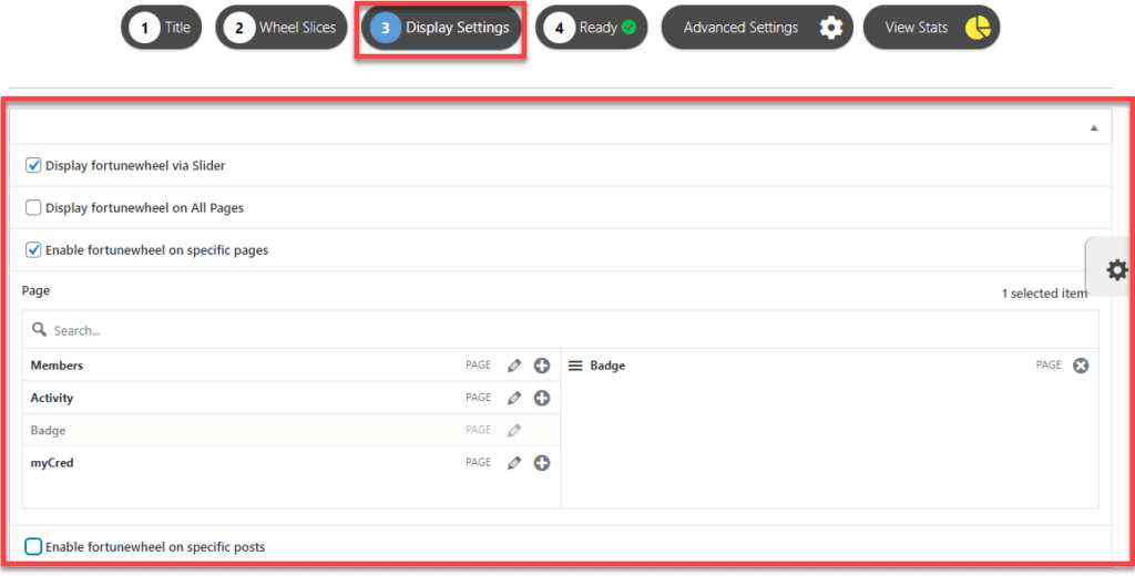 Display Setting